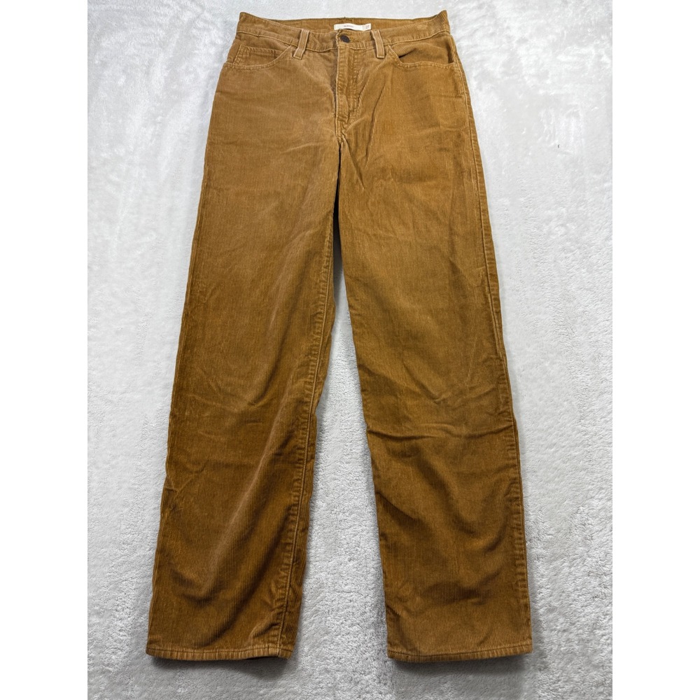 Levi's Womens '94 Baggy Corduroy Brown Pants W27xL31 Meas: 29x30